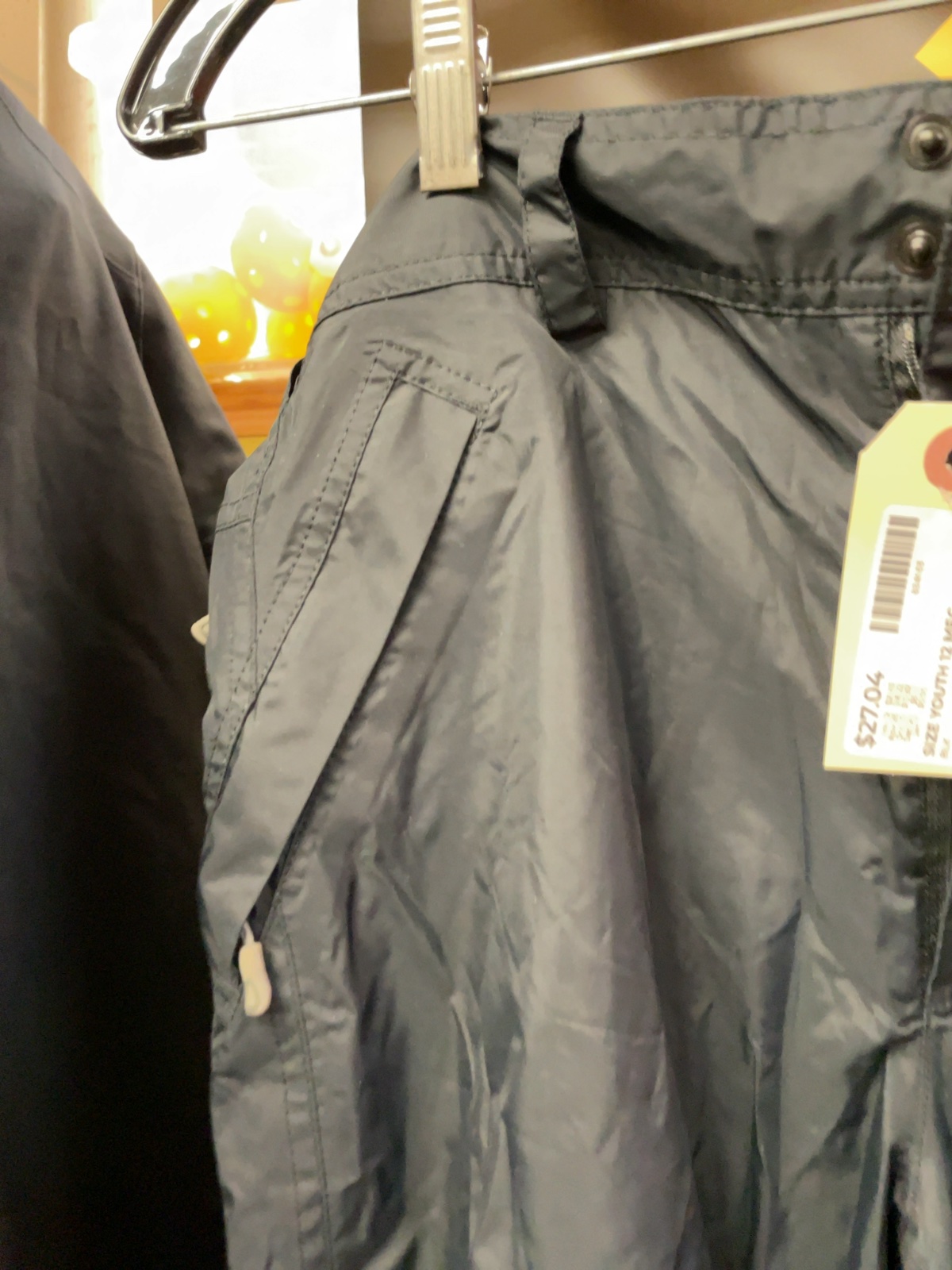 MEC Youth 12 Rain Pants Black