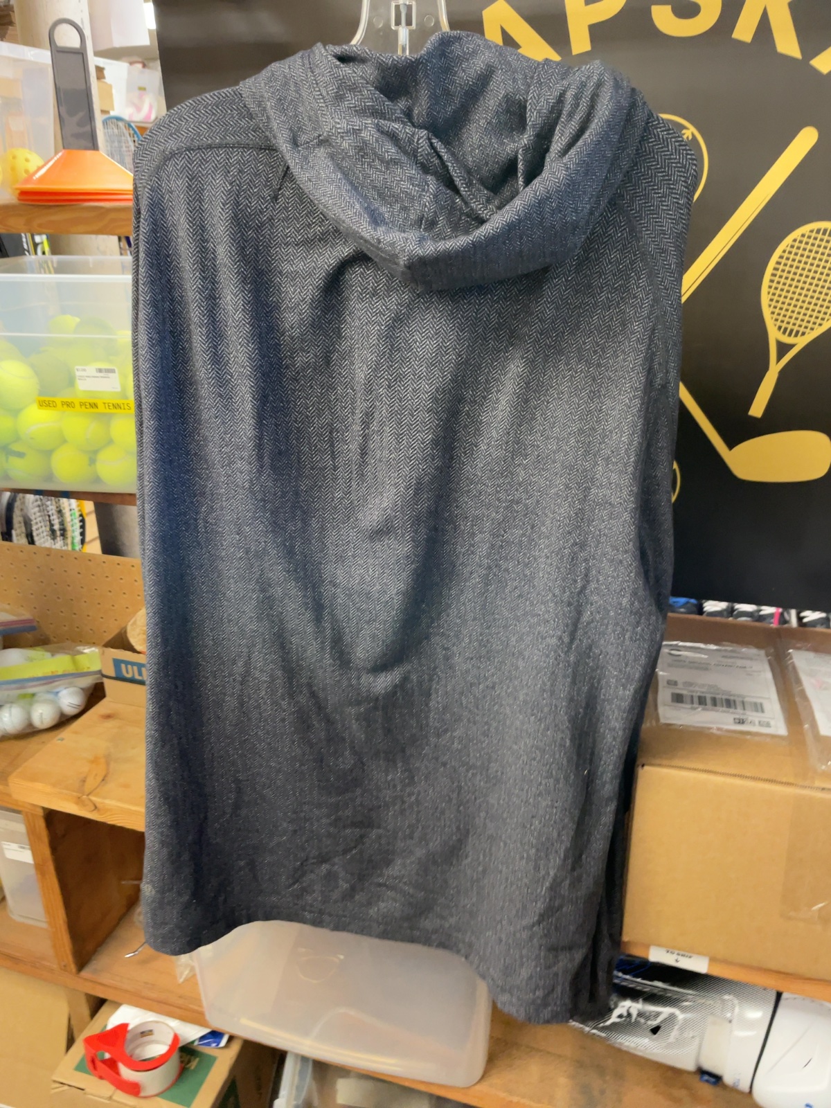 Lululemon Herringbone Quarter Zip Hoodie Size XL