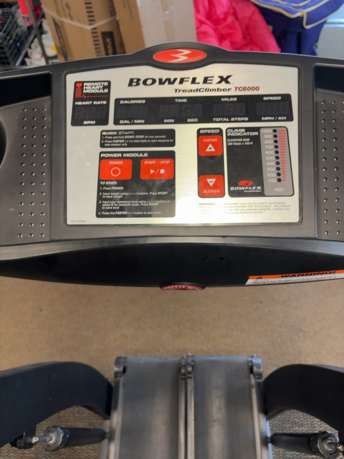 Bowflex TreadClimber TC5000 Incline Cardio Machine