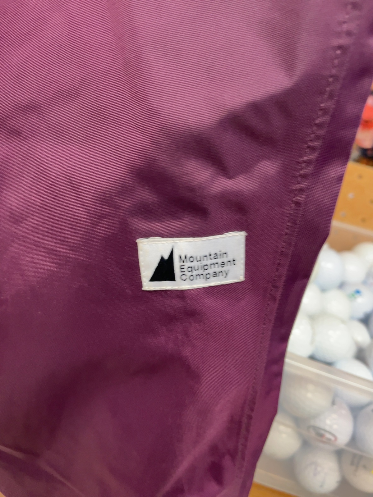 MEC Size 6 Child Purple Rain Pants
