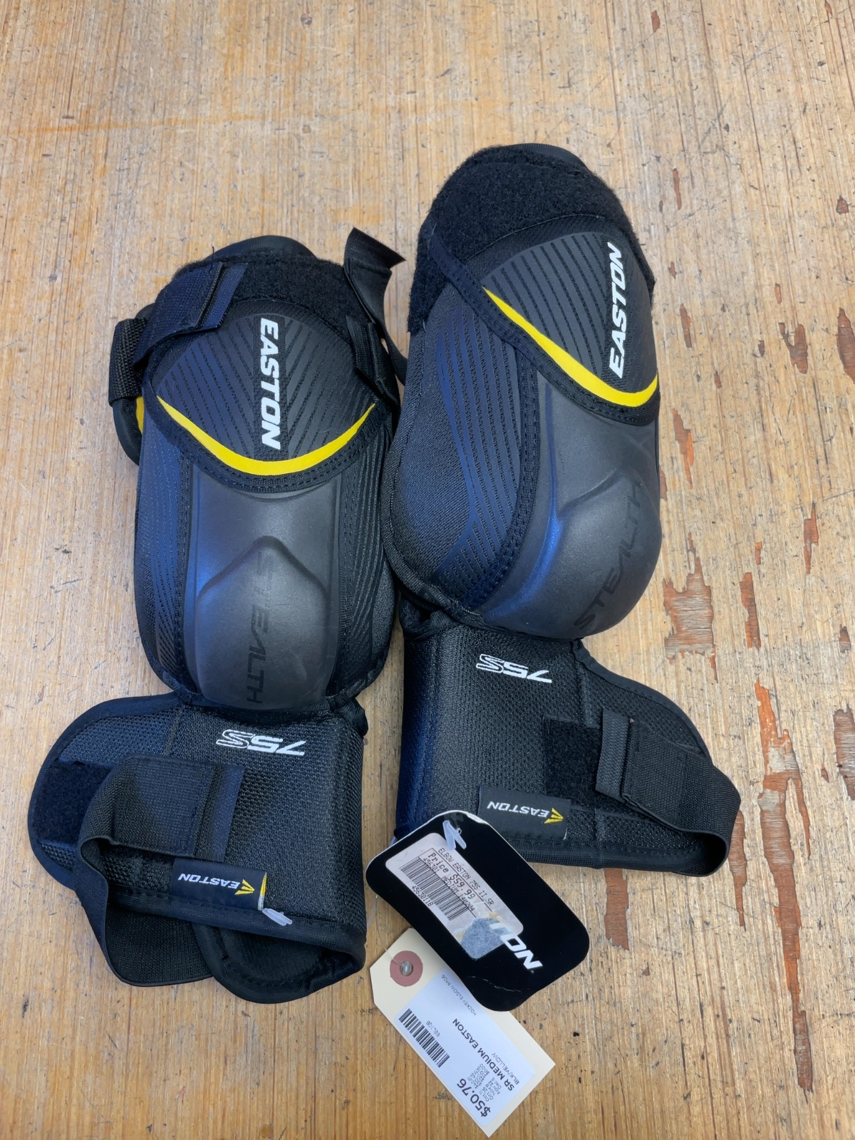 Easton Stealth 75S Size Senior M Hockey Elbow Pads
