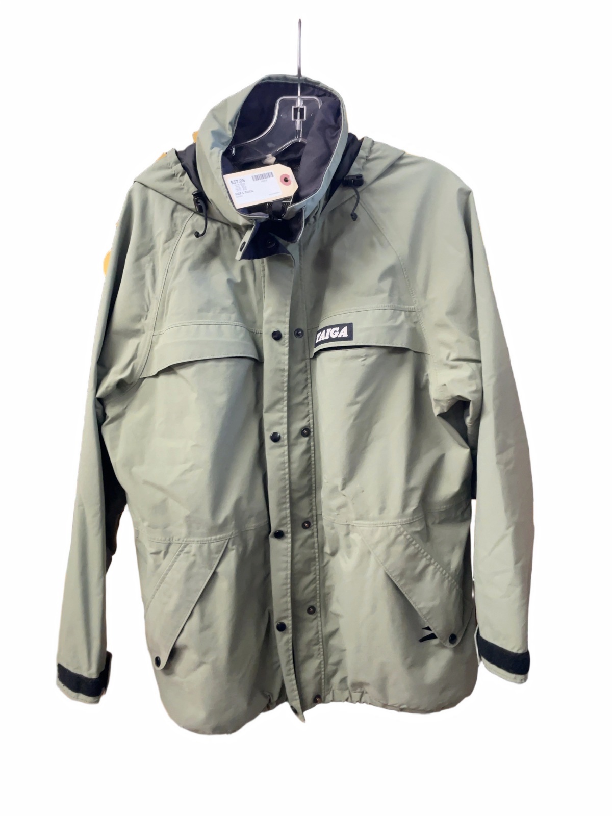 Taiga Rain Jacket Size L Green - image 1