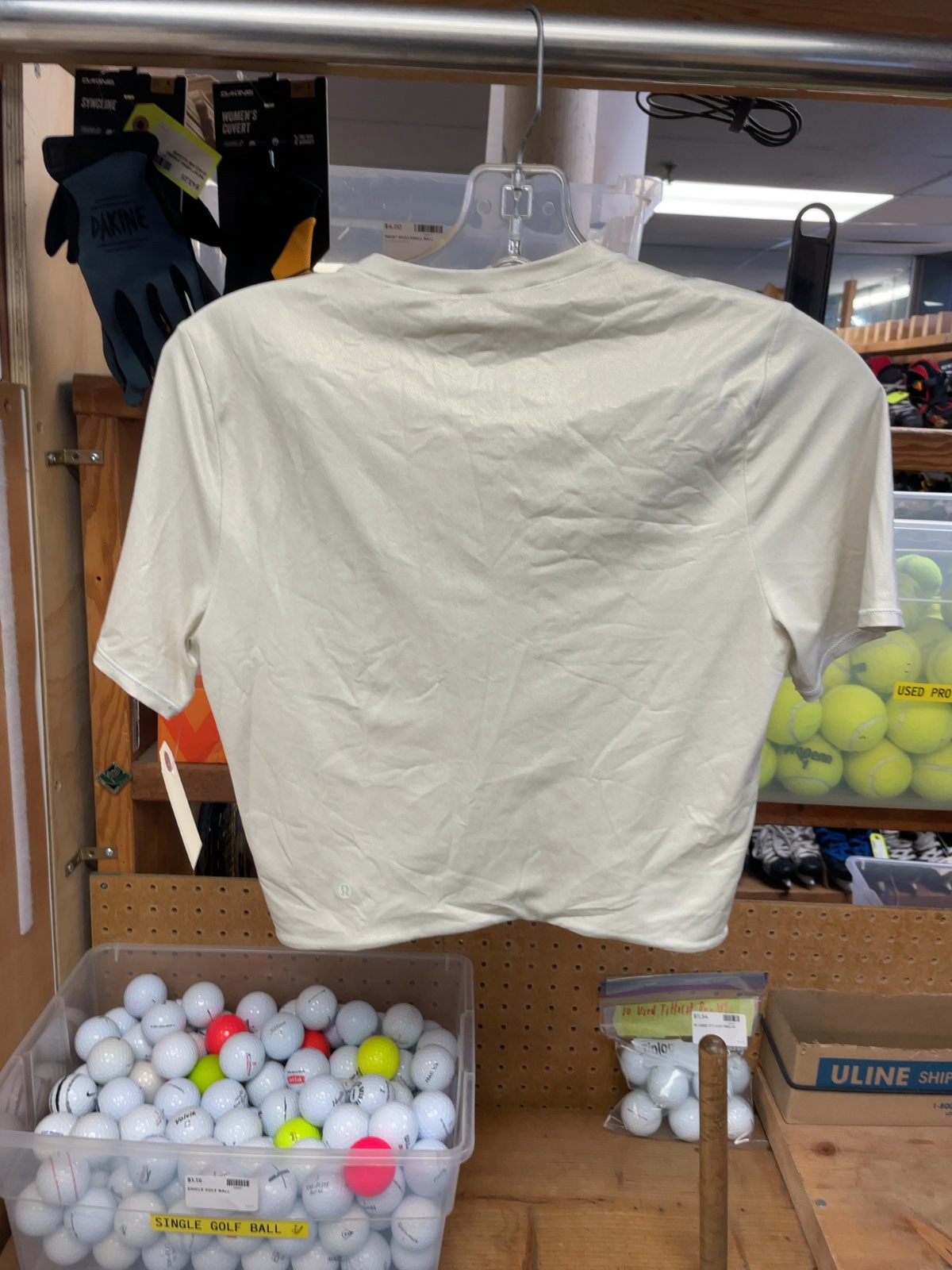 lululemon Size L Crop Top