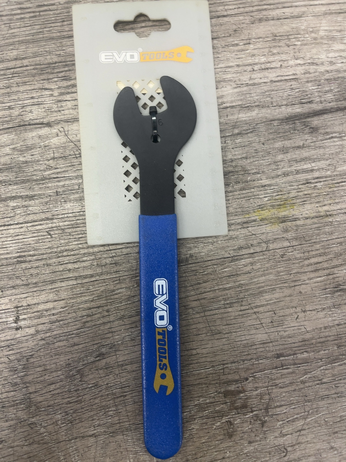 Evo Tools 16mm Cone Wrench Blue New