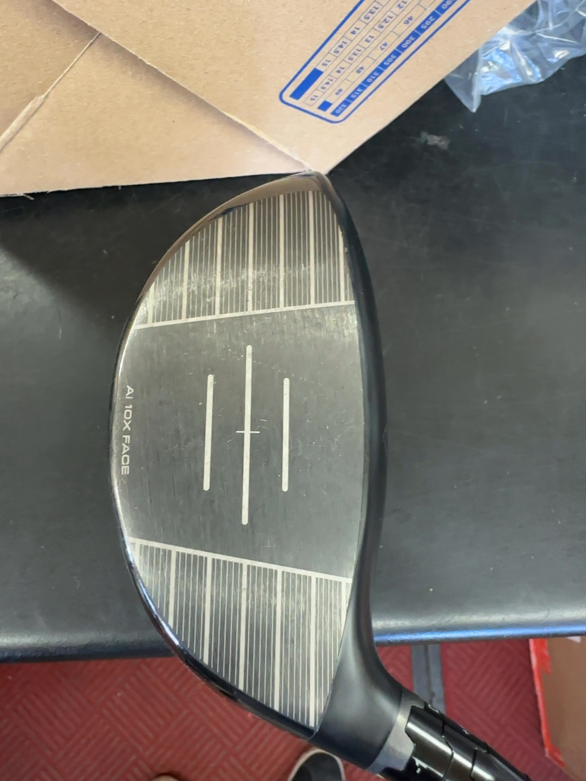 Callaway Paradym Ai Smoke Ti 340 Mini Driver 13.5° Denali 50g 5.5