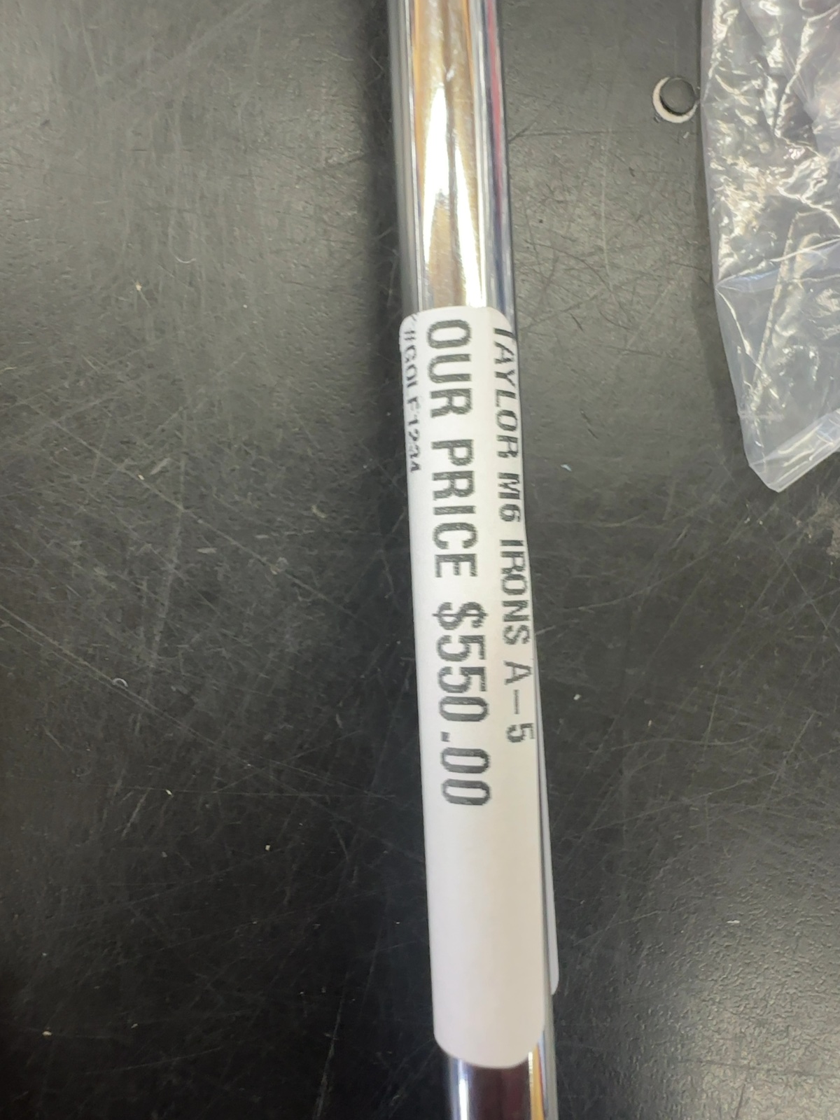 TaylorMade M6 Iron Set 5-PW, AW Steel Shafts