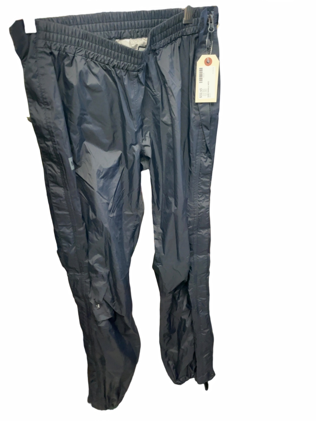 MEC Rain Pants Size Small Black