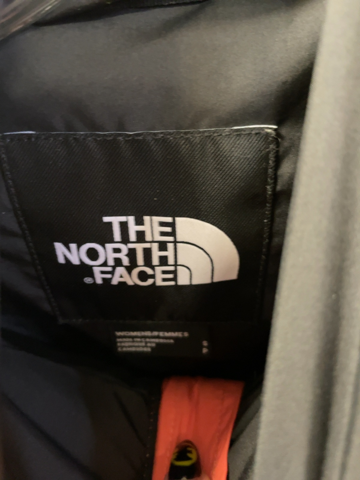 The North Face Hooded Puffer Bomber Jacket Size S
