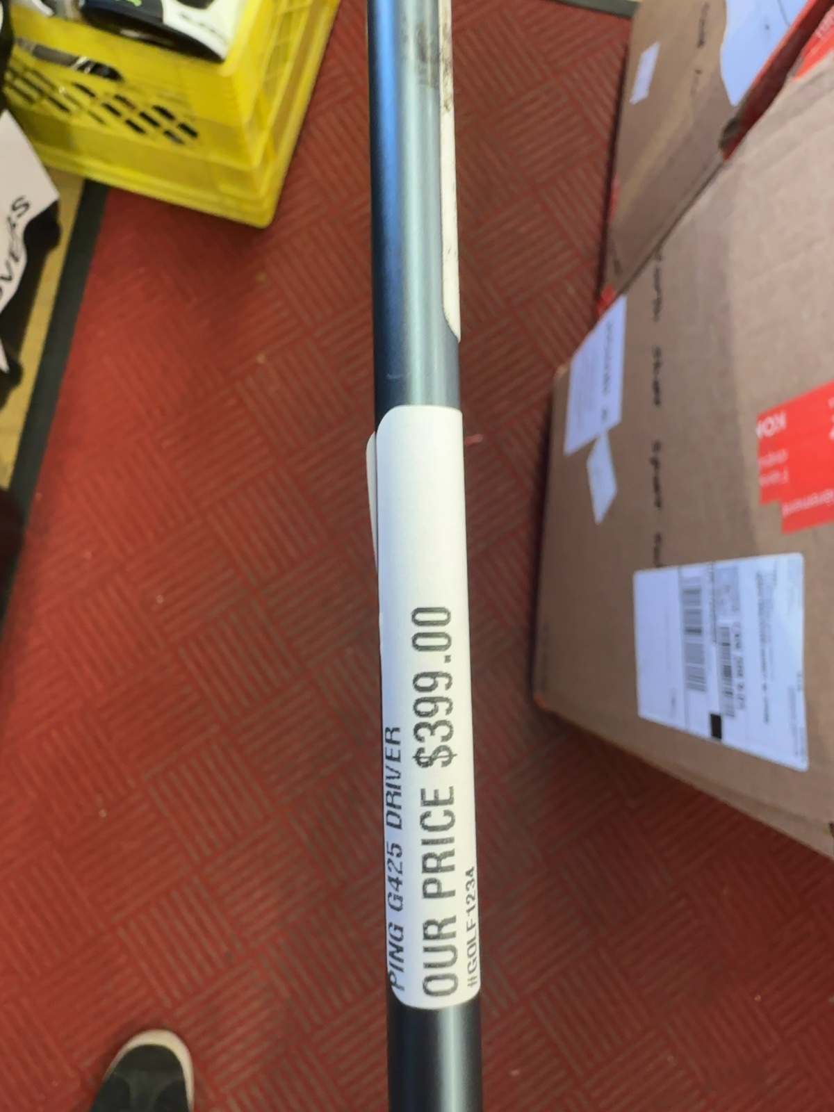 Ping G425 LST 9° Driver - Stiff Flex 65g Shaft