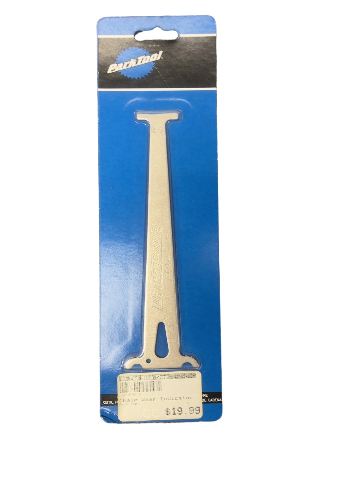 Park Tool CC-3.2 Chain Wear Indicator Silver New - image 1