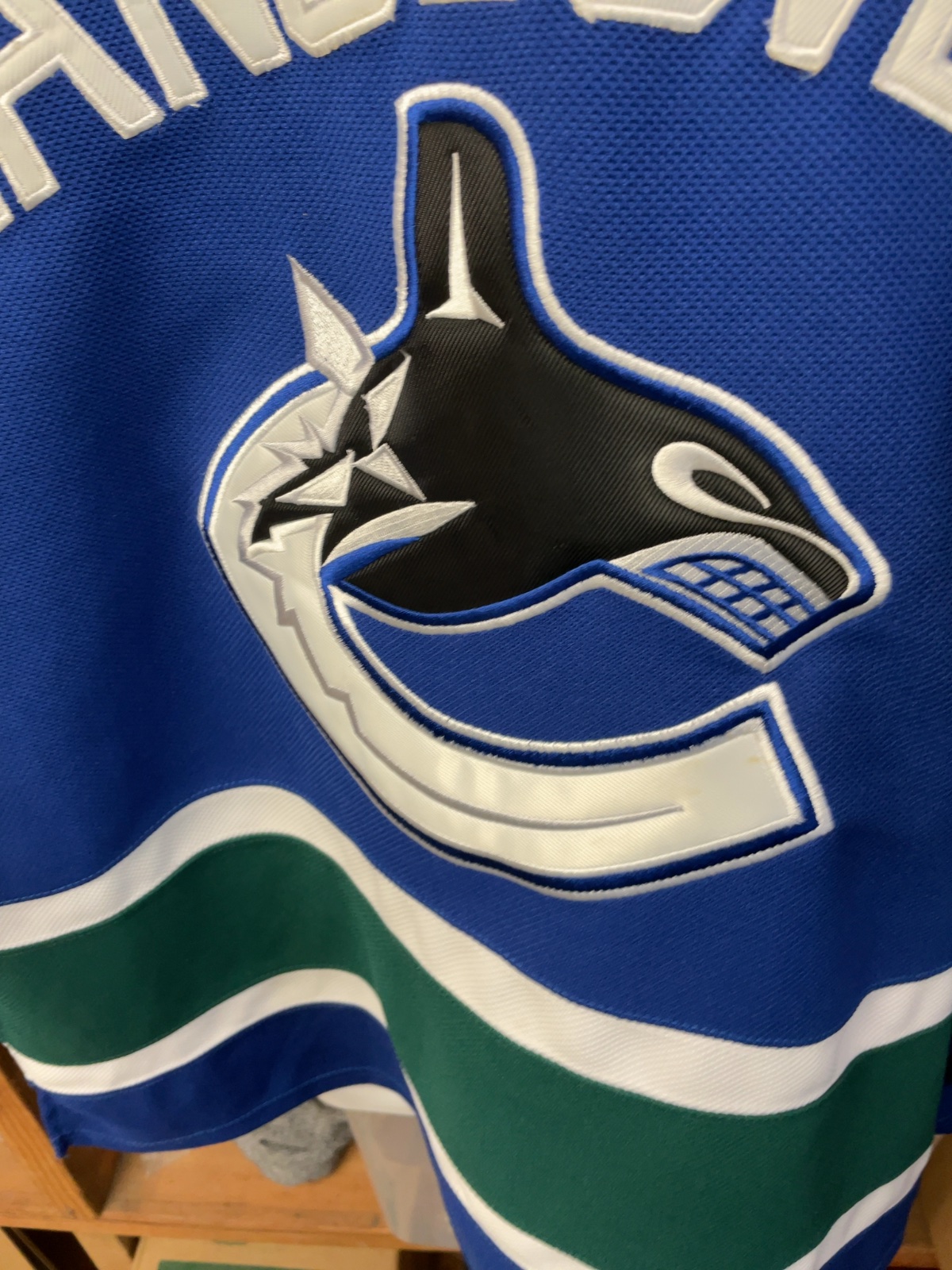 Rbk CCM Vancouver Canucks Daniel Sedin #22 Authentic Hockey Jersey Size 48