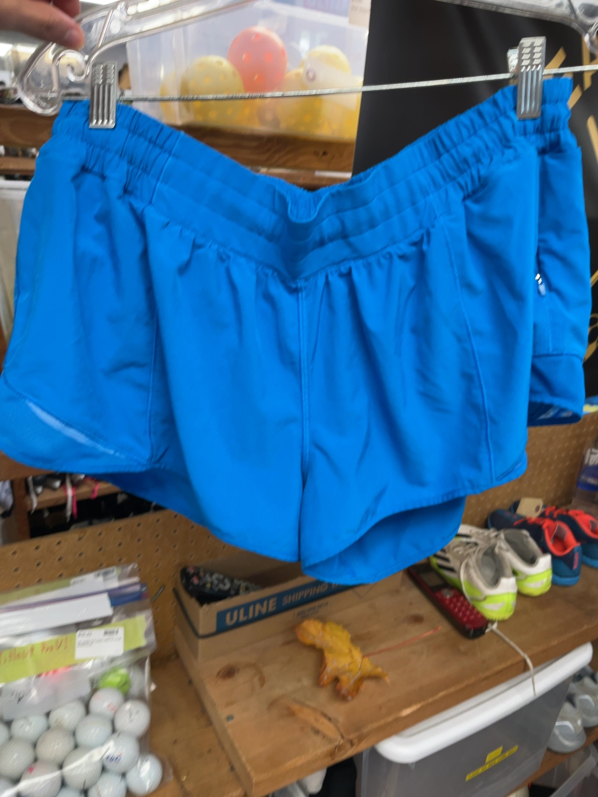 Lululemon Hotty Hot Shorts Size 8? Blue