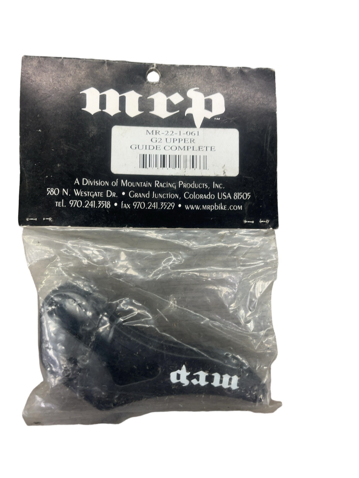 MRP G2 Upper Guide Complete Chain Guide Black New