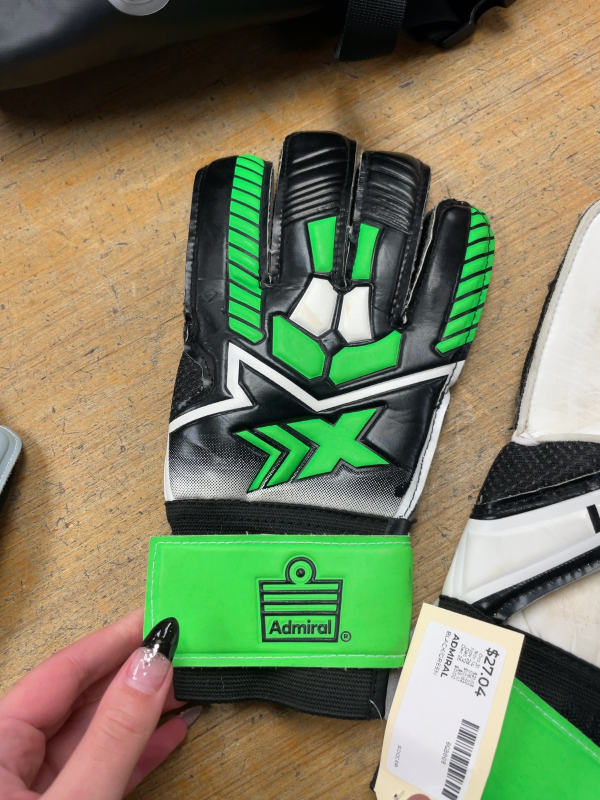 Admiral Soccer Goalie Gloves