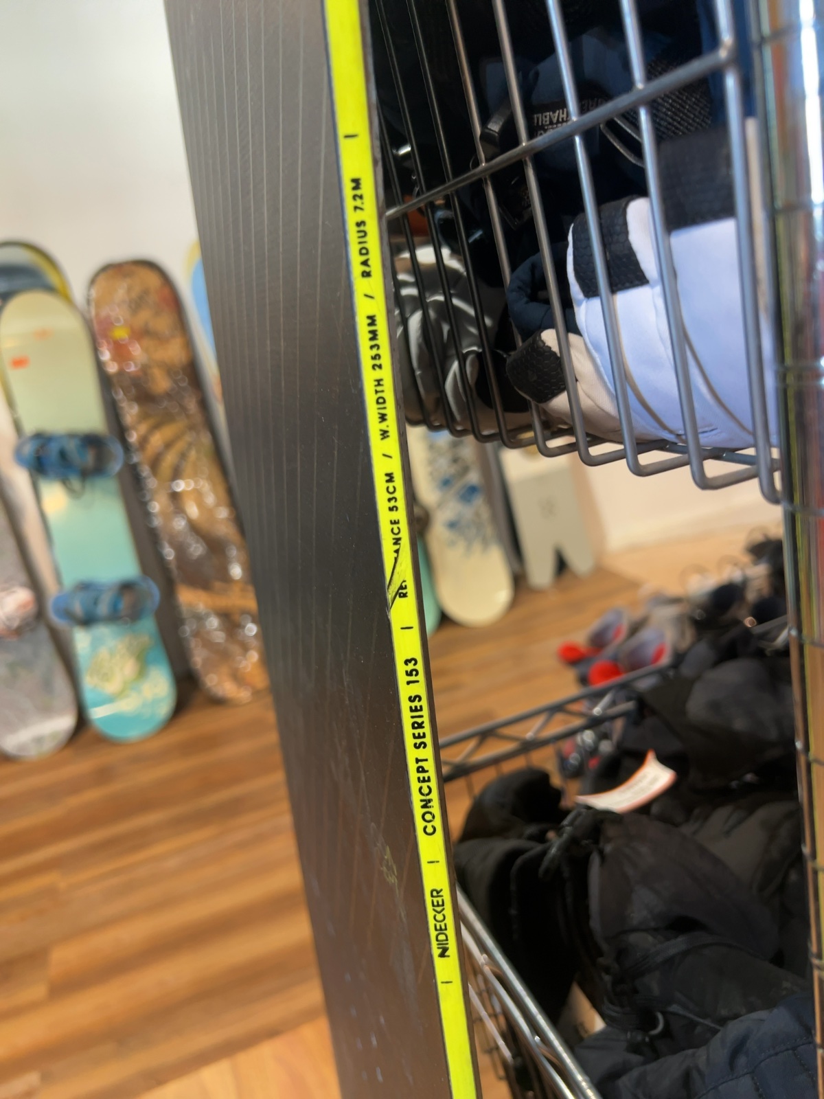Nidecker Concept Snowboard 153cm Good