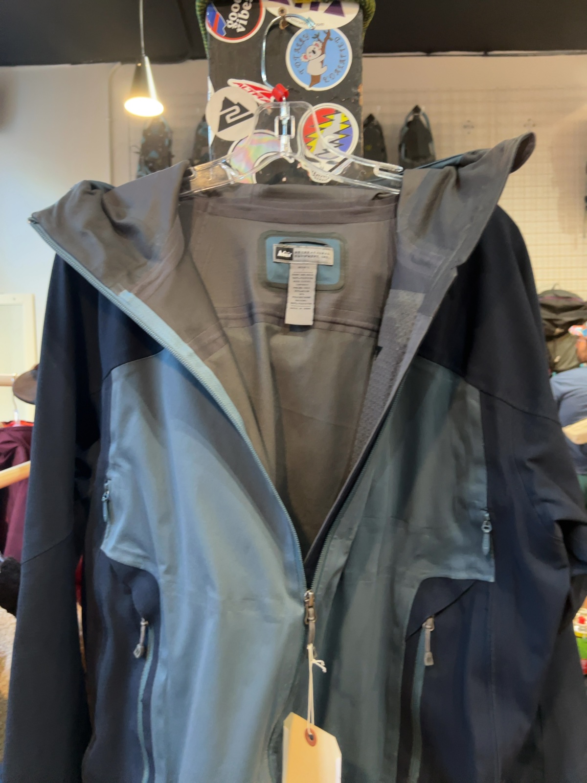 REI Elements Technical Ski Shell Jacket Good L