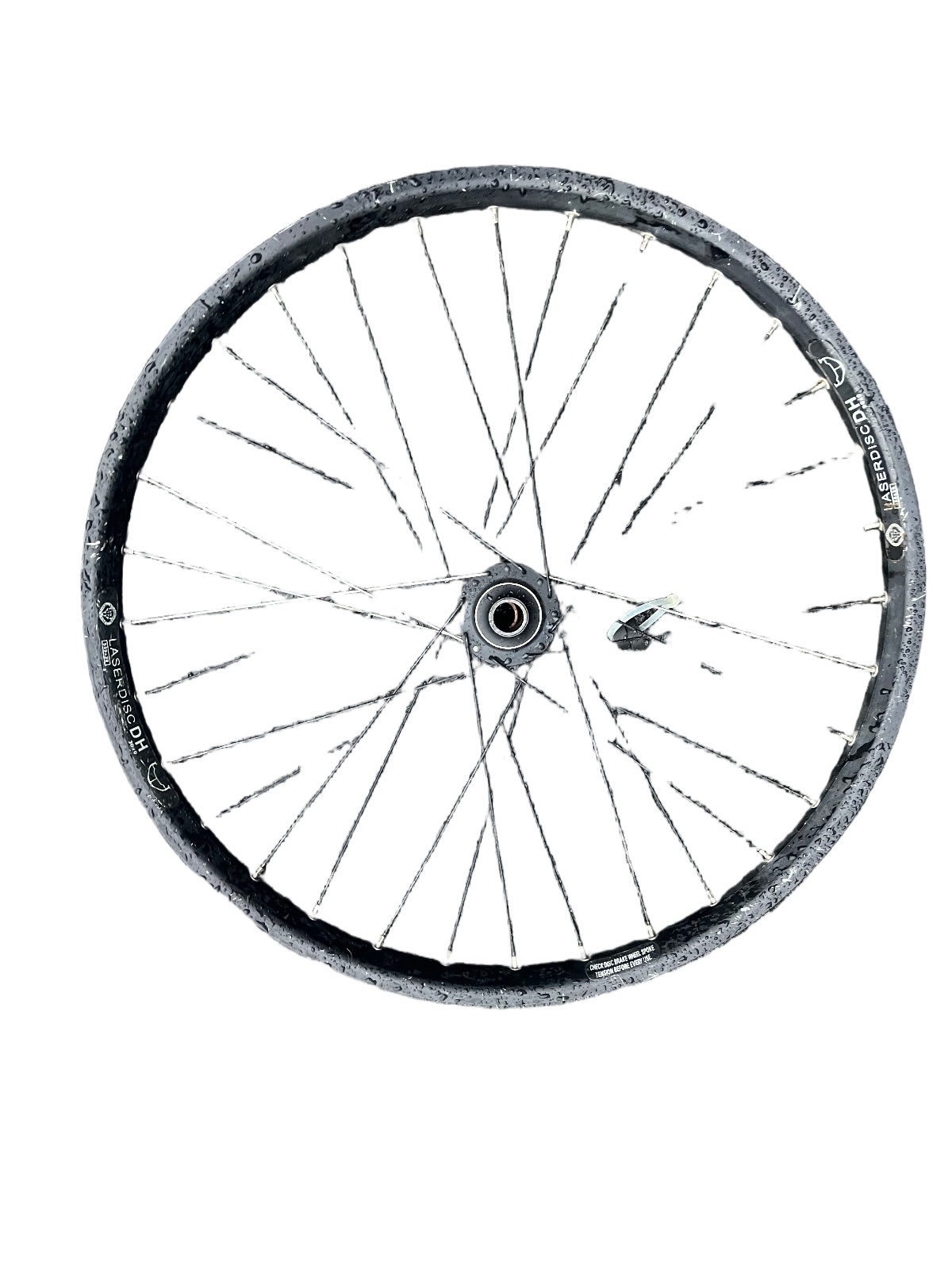 WTB LaserDisc DH 26" Front Wheel 20x110 TA 6-Bolt Black Good