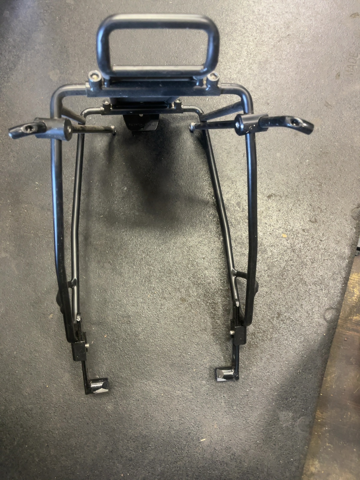 Bicycle Rear Cargo Pannier Rack Black Good