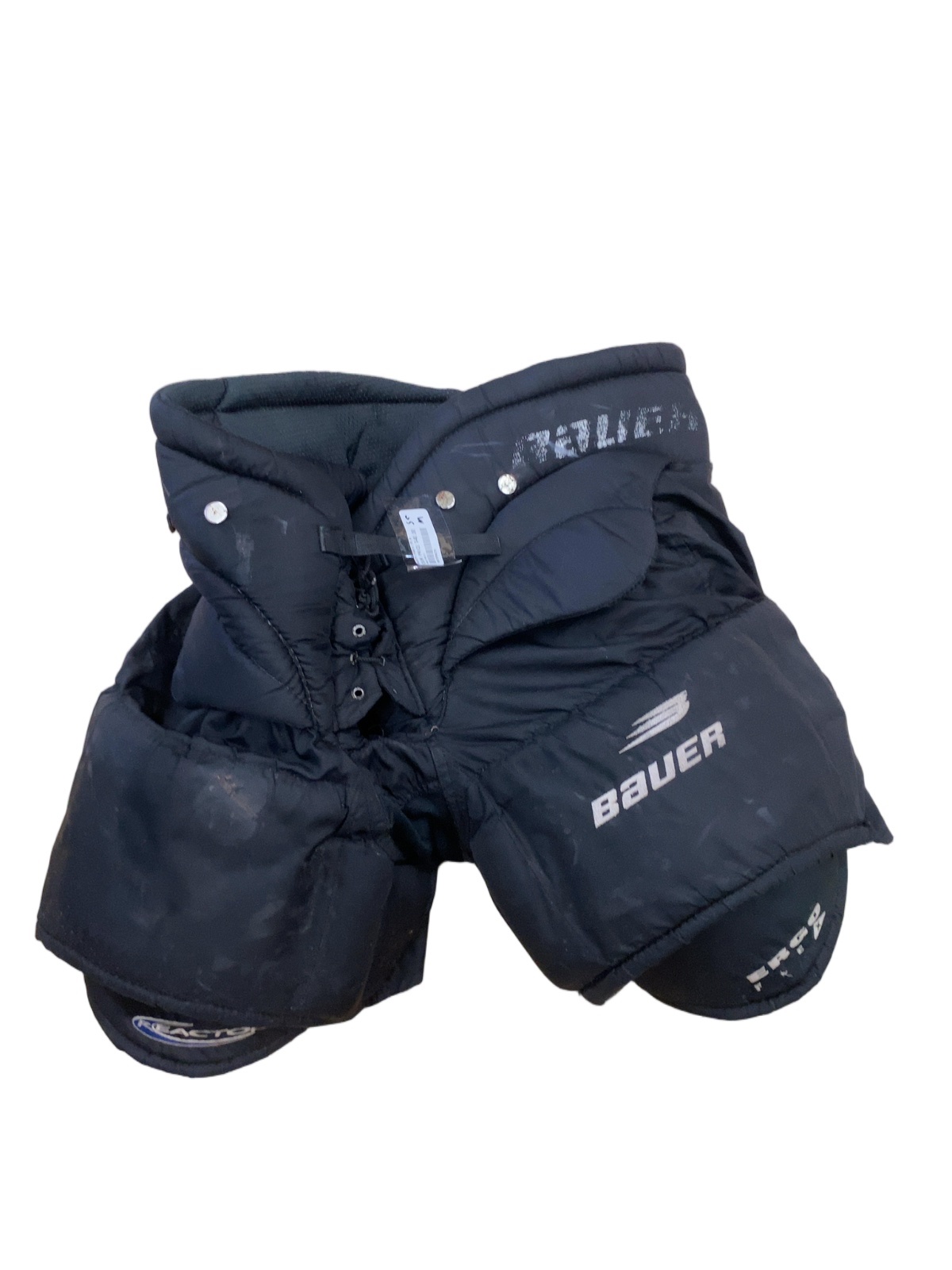 Bauer Reactor Senior Medium Ice Hockey Goalie Pants - Black - image 1