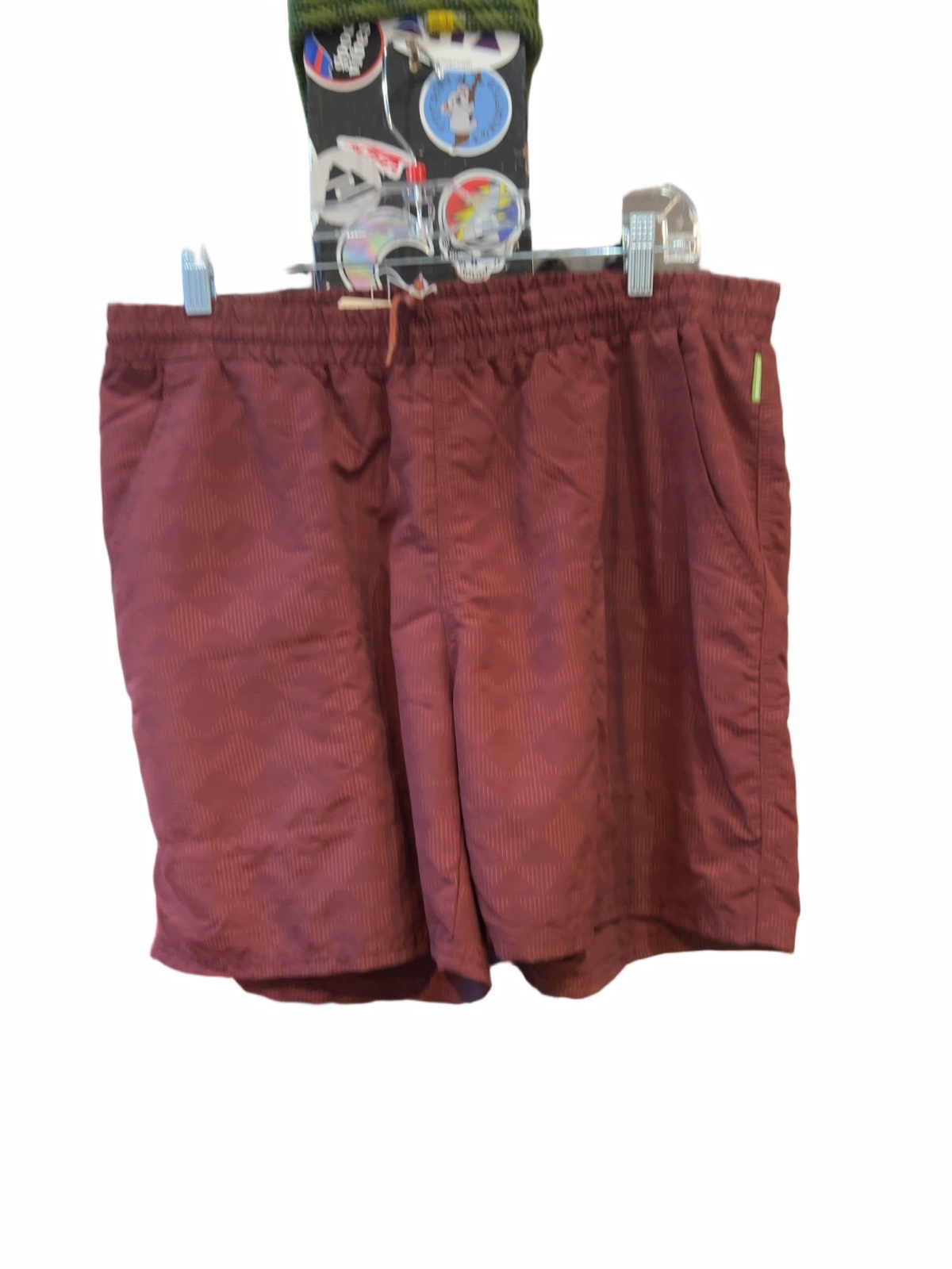 Kathmandu Patterned Elastic Waist Shorts Good L - image 1