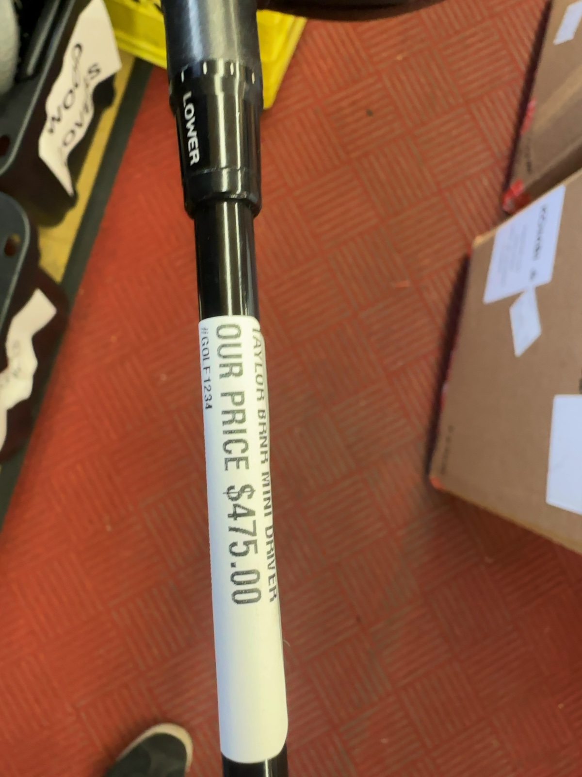 TaylorMade BRNR Mini Driver (R-Flex)