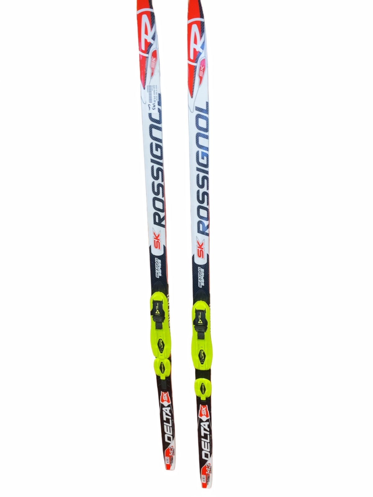 Rossignol Delta SK Skating Series Junior Cross-Country Skate Skis 143 cm with Fischer JR Bindings