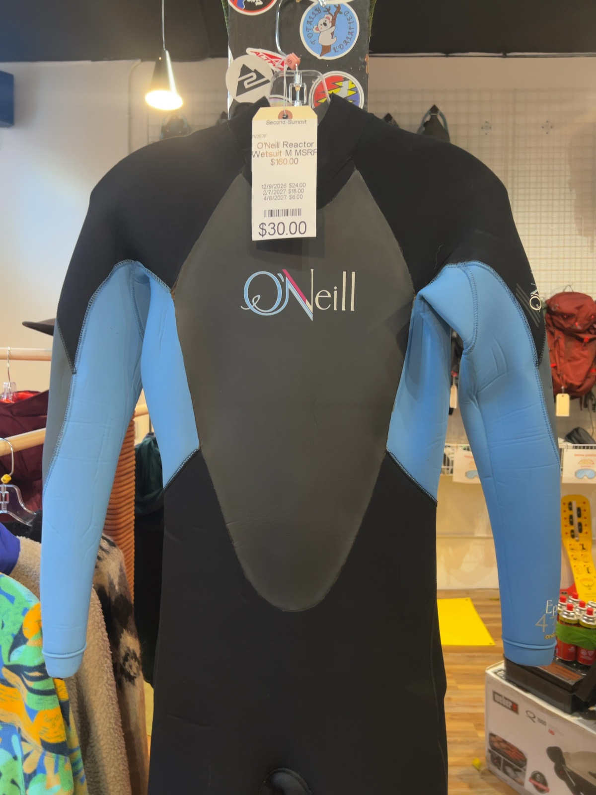O'Neill Reactor Full Wetsuit Good M