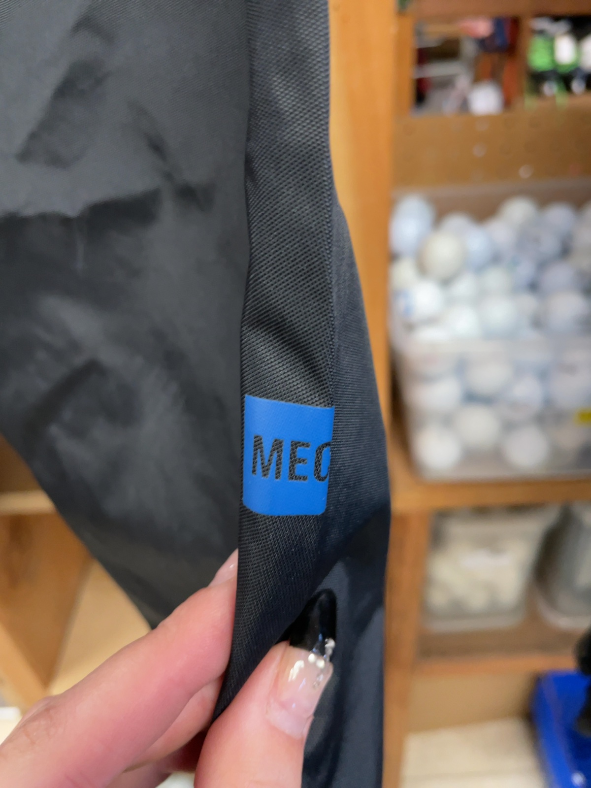 MEC Rain Pants Size 6 Black