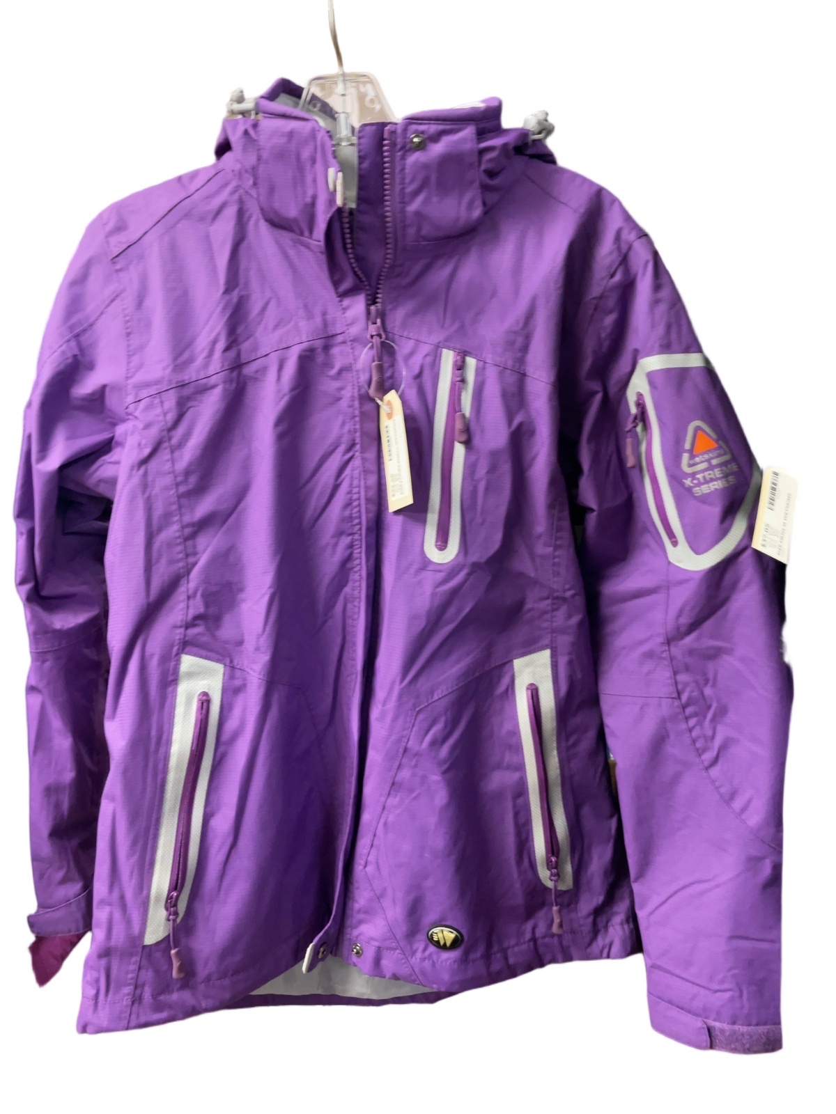 Wetskins X-Treme Series Size Small Hooded Rain Jacket Purple