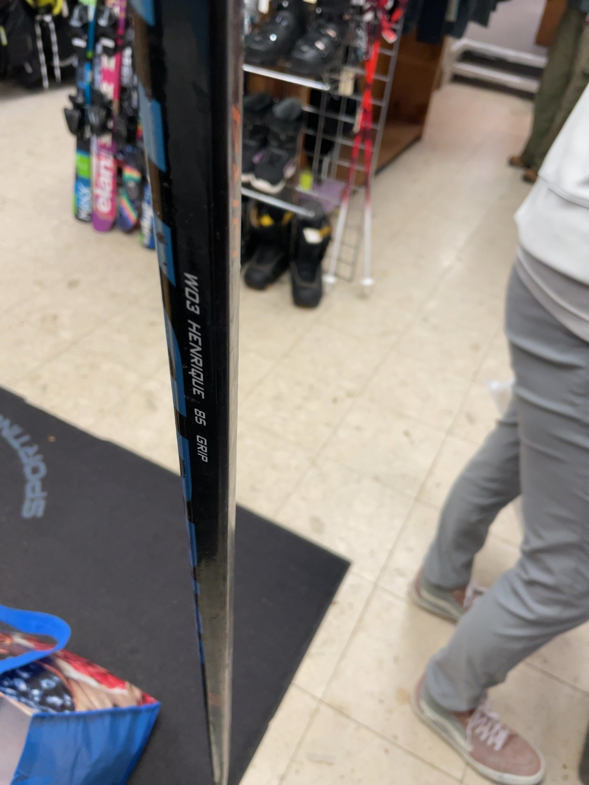 Warrior Covert QR4 Senior LH 85 Flex W03 Ice Hockey Stick