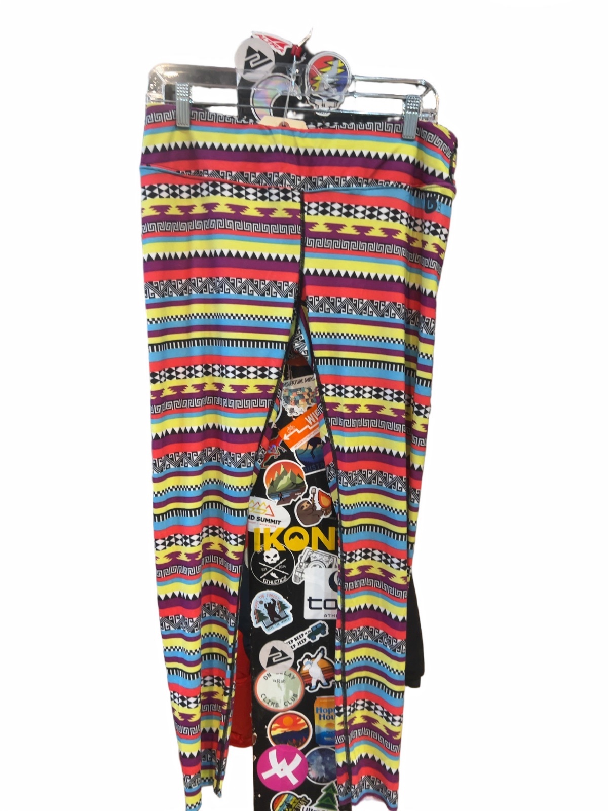 Burton Printed Base Layer Leggings Multicolor Good L