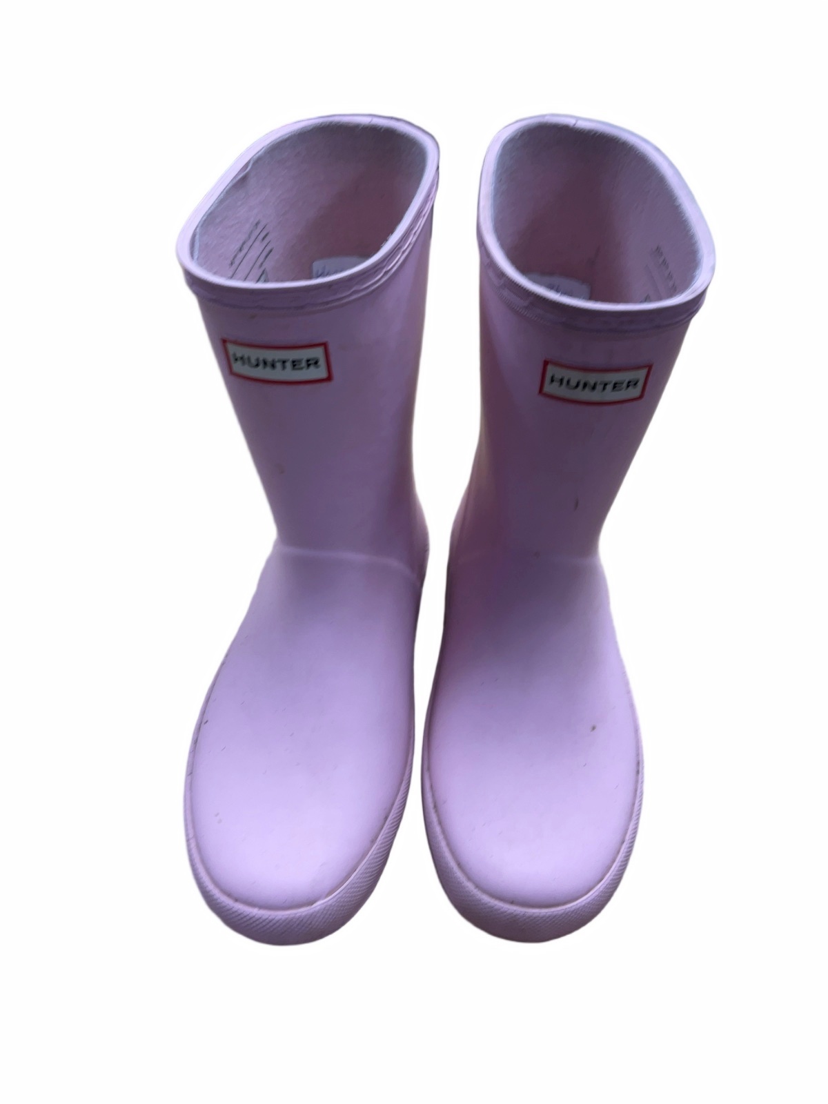 Hunter Original Kids Rain Boots Size 3 US Pink - image 1
