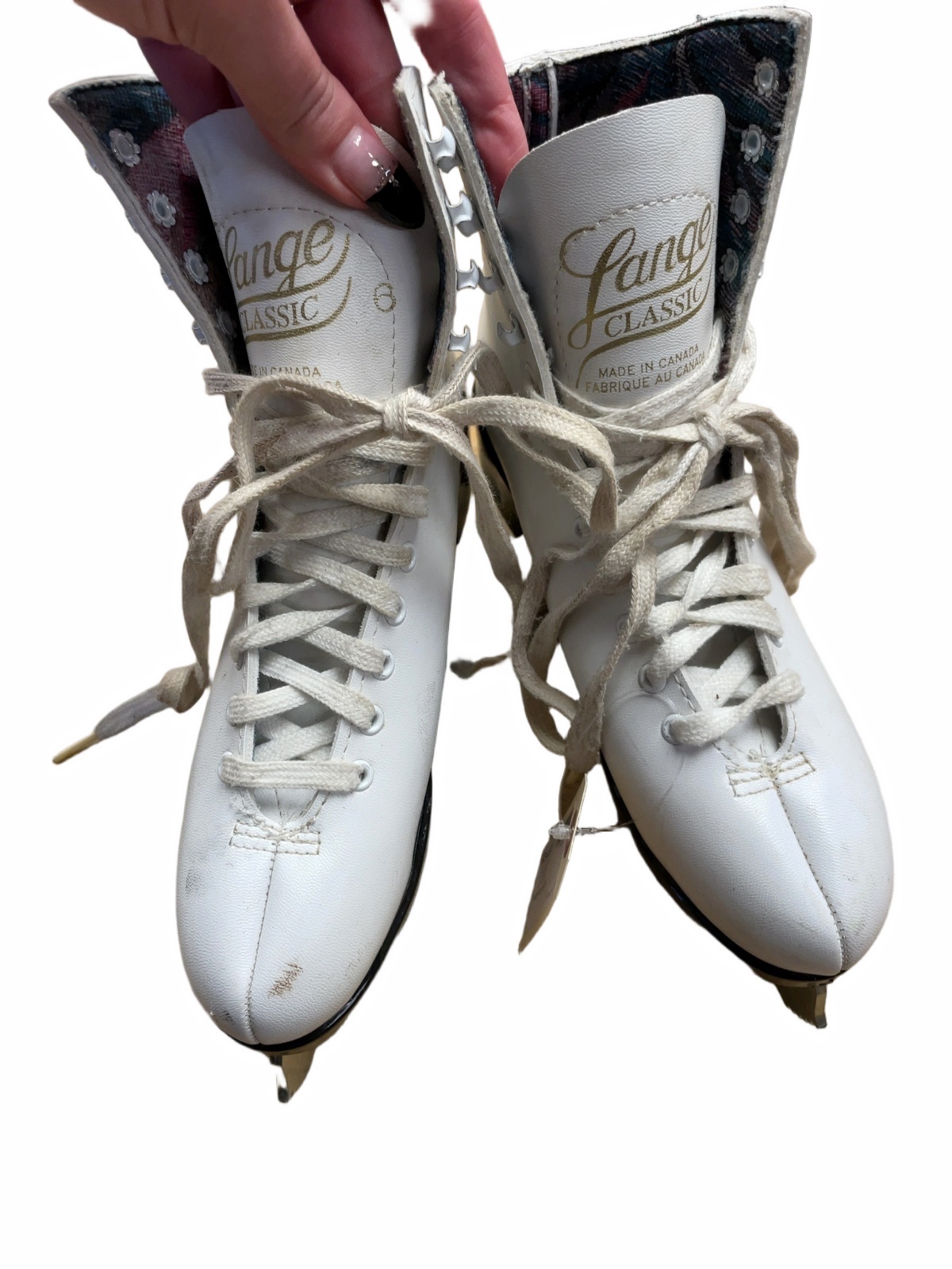 Lange Classic Size 6 Figure Skates - image 1
