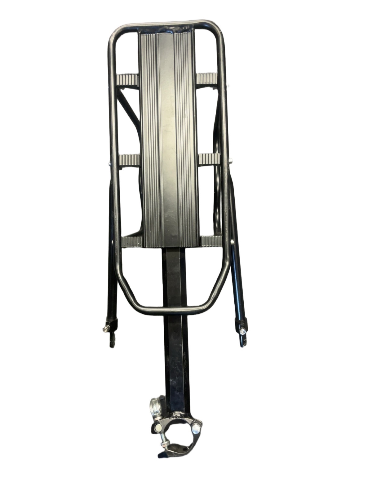 Seatpost Mount Rear Bike Cargo Rack with Side Pannier Supports Good