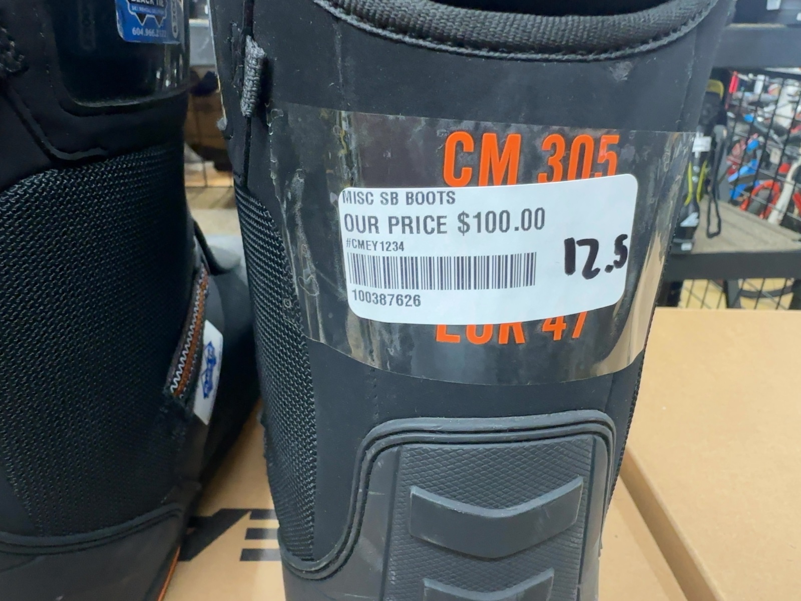 Head BOA Snowboard Boots US Men's 12.5