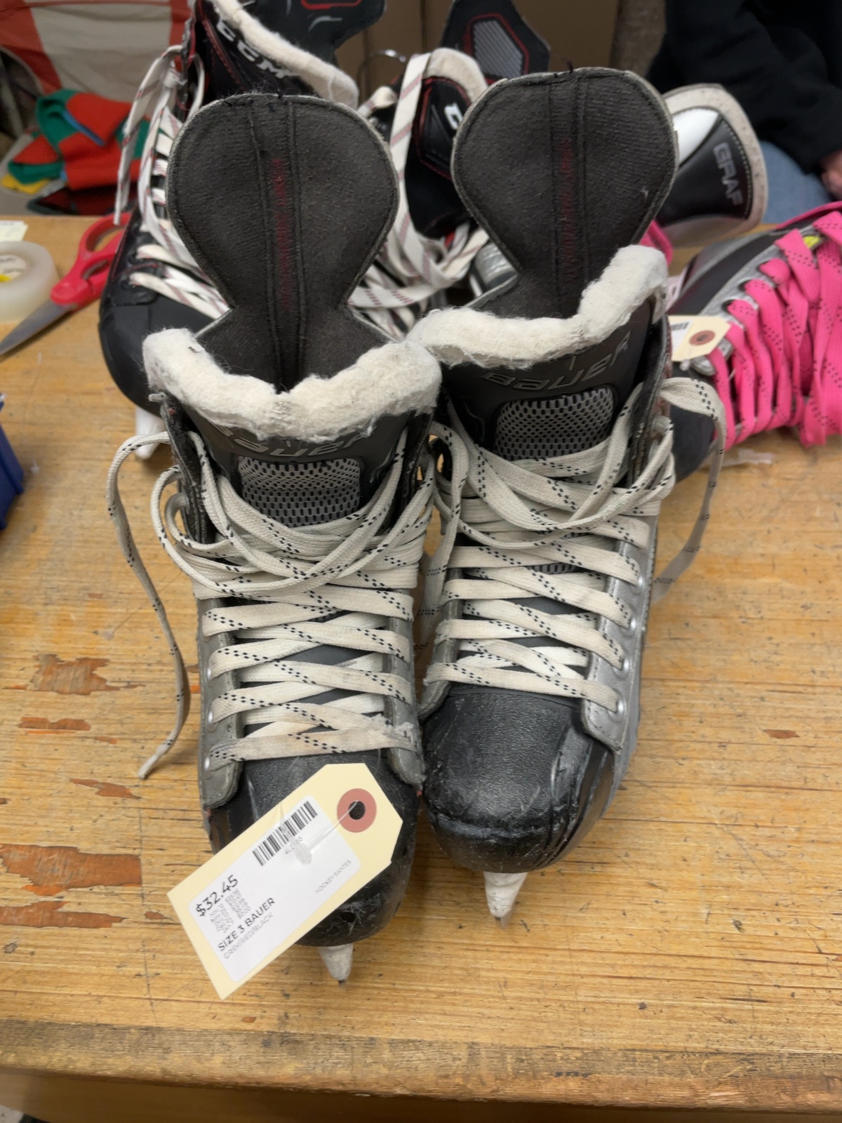 Bauer Vapor Size 3 D Ice Hockey Skates