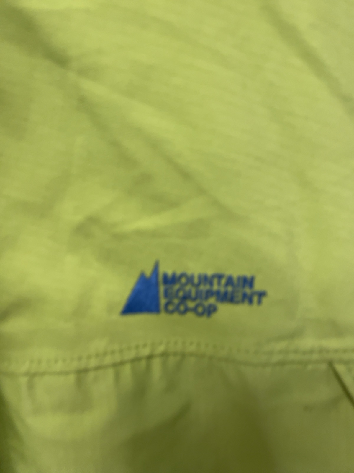 Mountain Equipment Co-op Gore-Tex Rain Jacket Size Large
