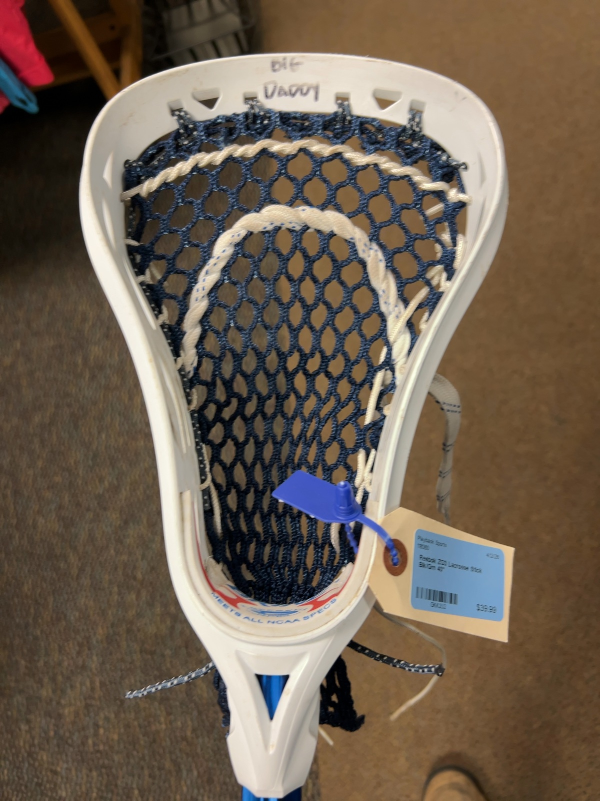 Reebok ZG3 Complete Lacrosse Stick 40" Good