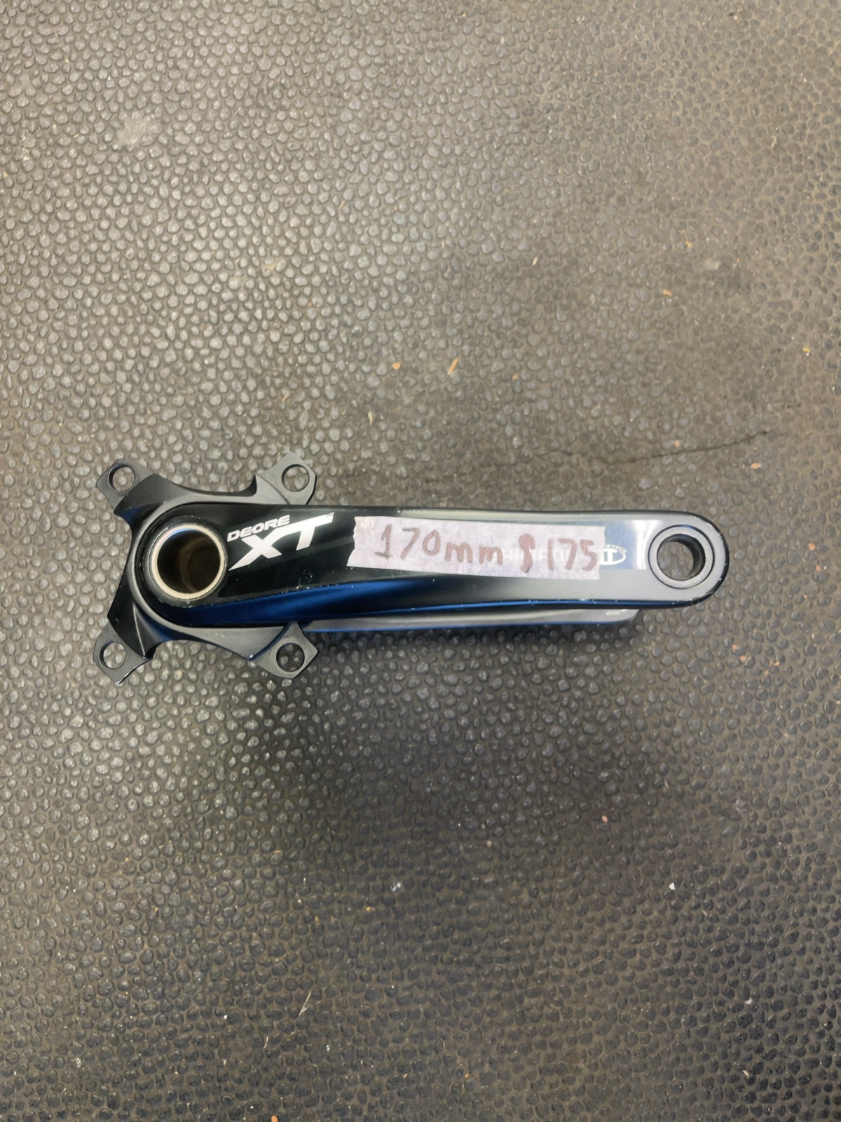 Shimano Deore XT FC-MT500/MT510 Crankset 170mm Black Good