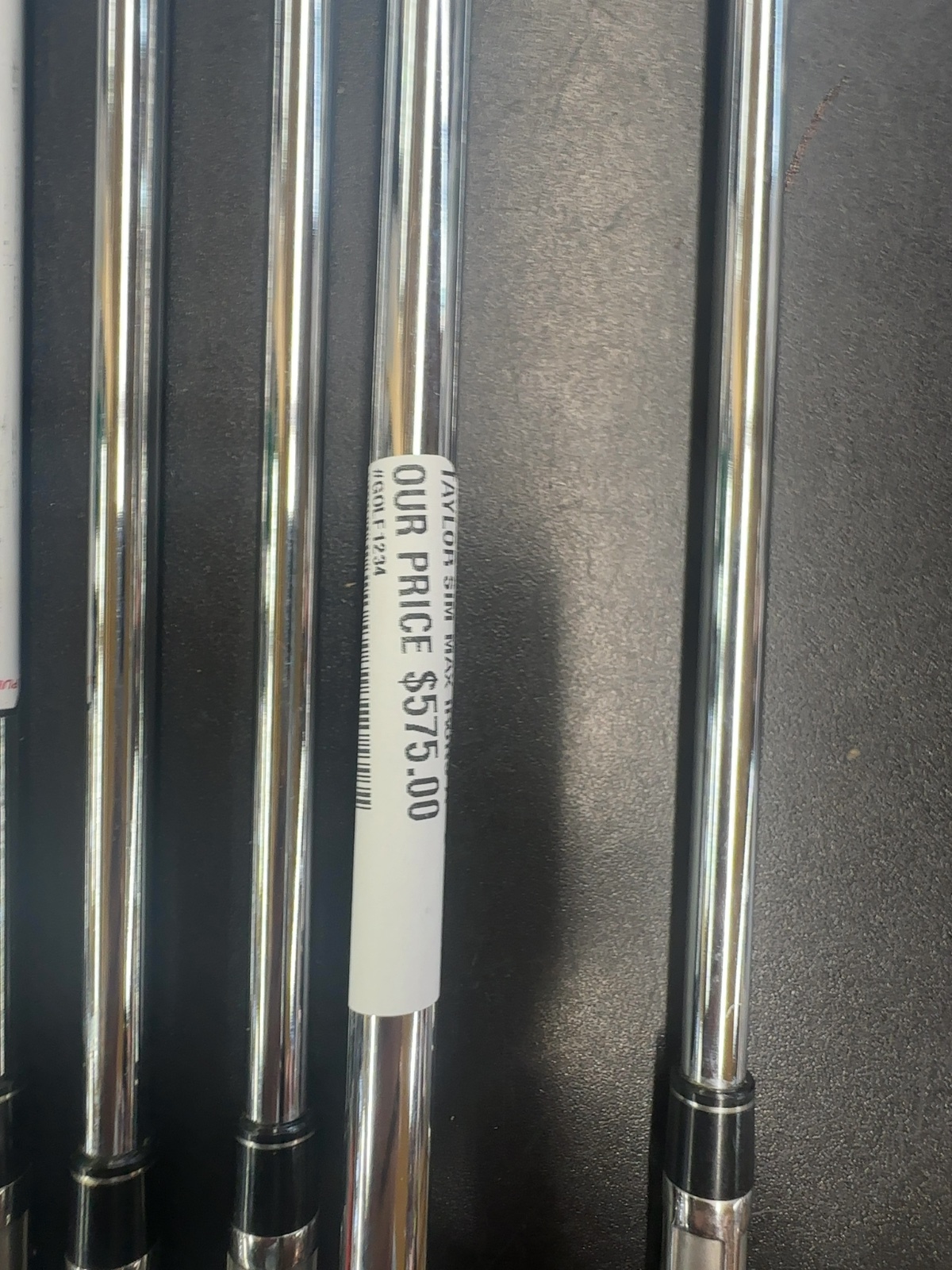 TaylorMade SIM Max Iron Set 5-AW KBS MAX 85 Regular Steel Right Hand