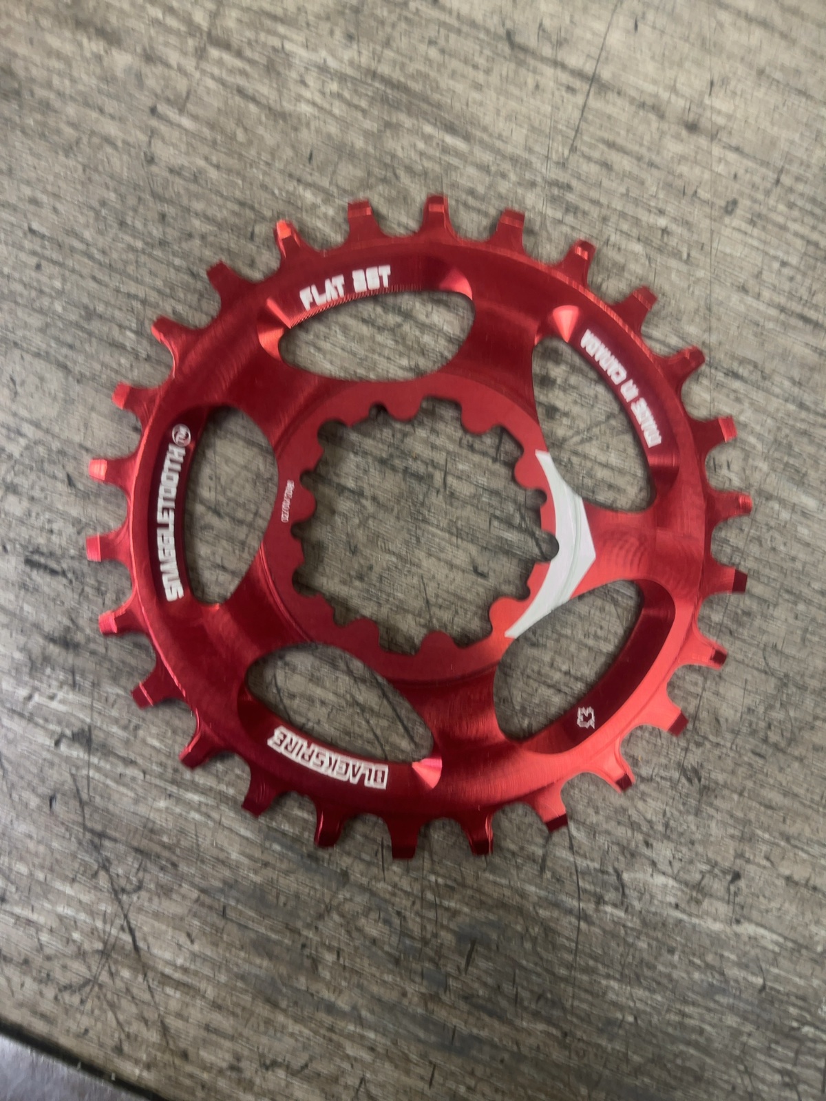 Blackspire Snaggletooth Boost 148 Cinch Chainring 30T Black Good