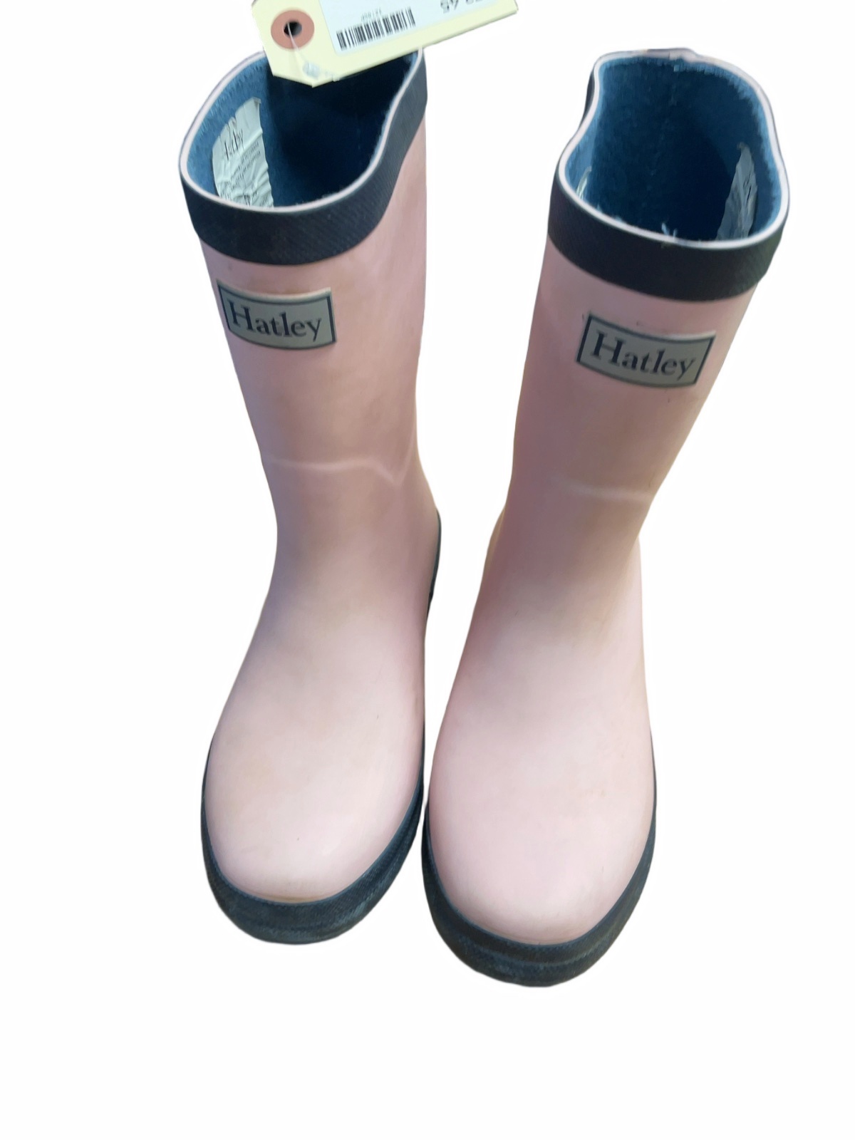 Hatley Rain Boots Size 1 Pink - image 1