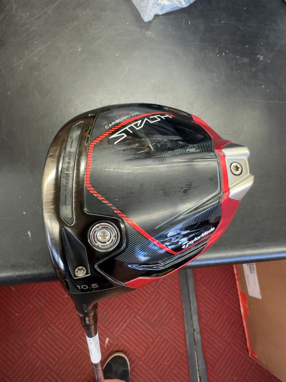 TaylorMade Stealth Carbonwood 10.5° Driver - 60g 6.5 Extra Stiff Shaft