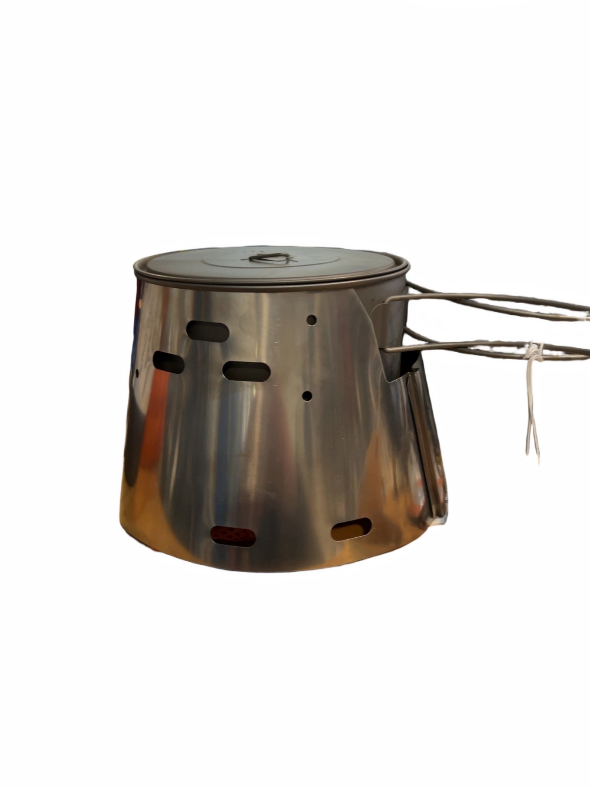 Toaks 900ml Pot + Sidewinder Ti-Tri Stove System Good - image 1