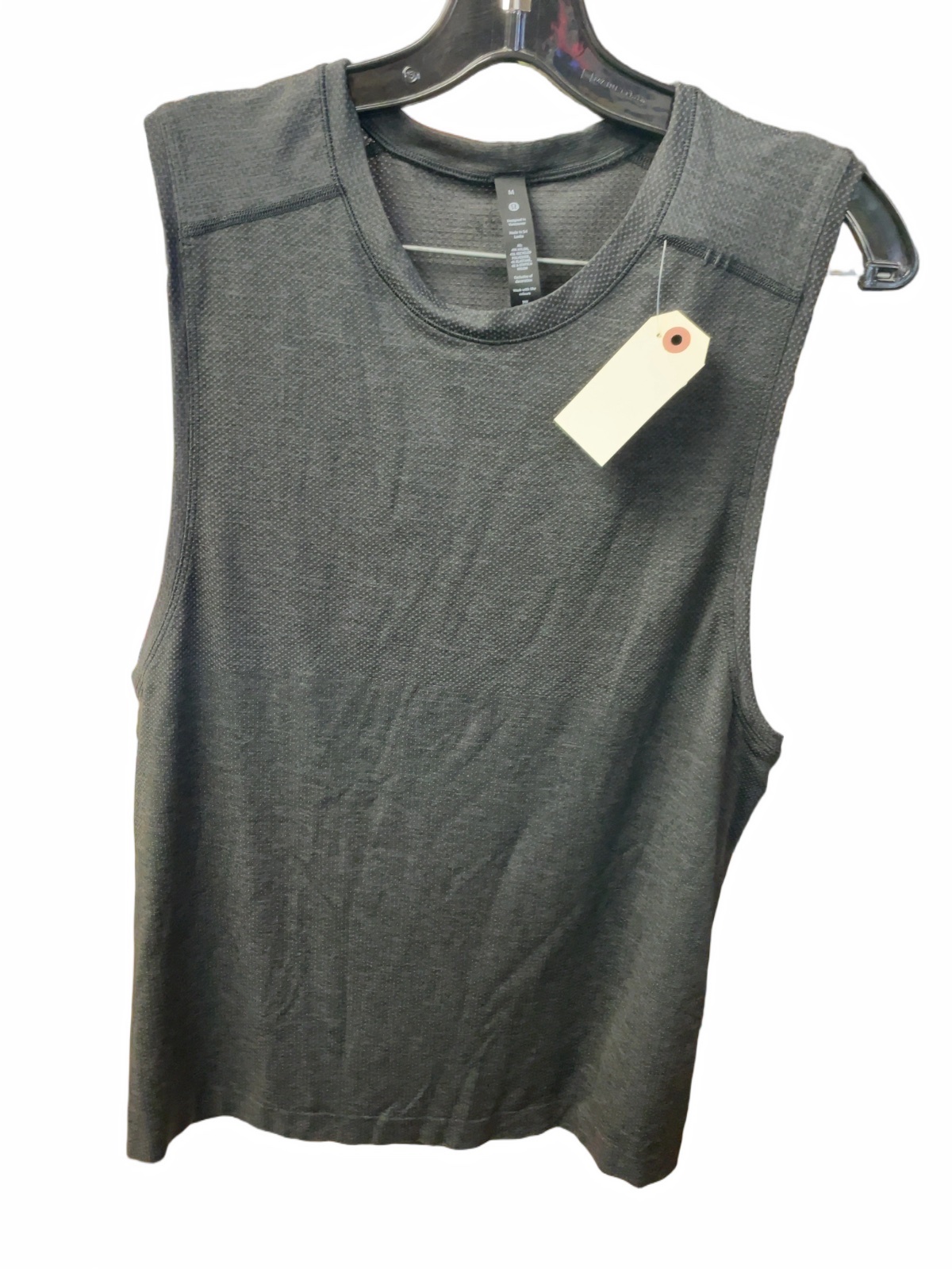 Lululemon Metal Vent Tech Sleeveless Tank Top Size M Charcoal