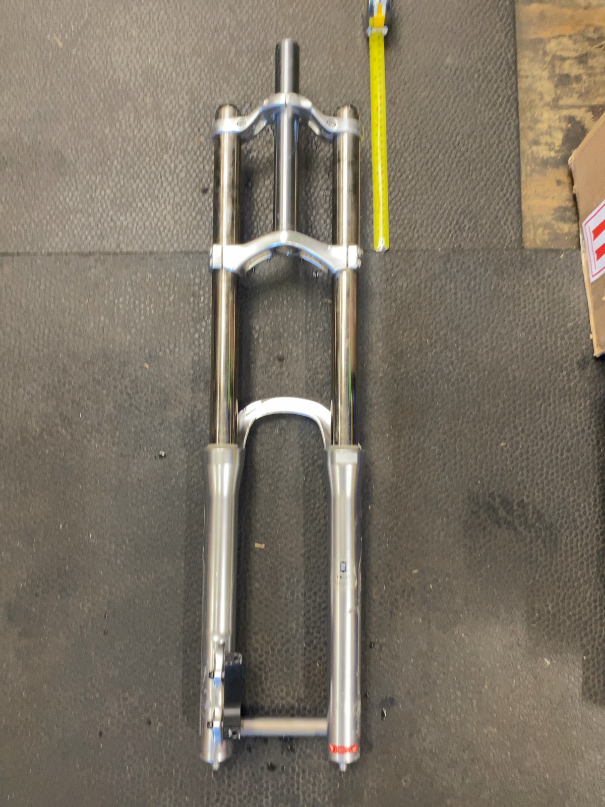 RockShox Boxxer World Cup Suspension Fork Silver Used