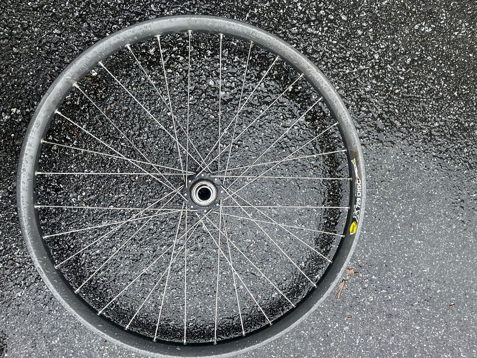 Mavic EX 729 Disc Front Wheel 20mm Thru-Axle 6-Bolt Fair 26" 20x110 TA