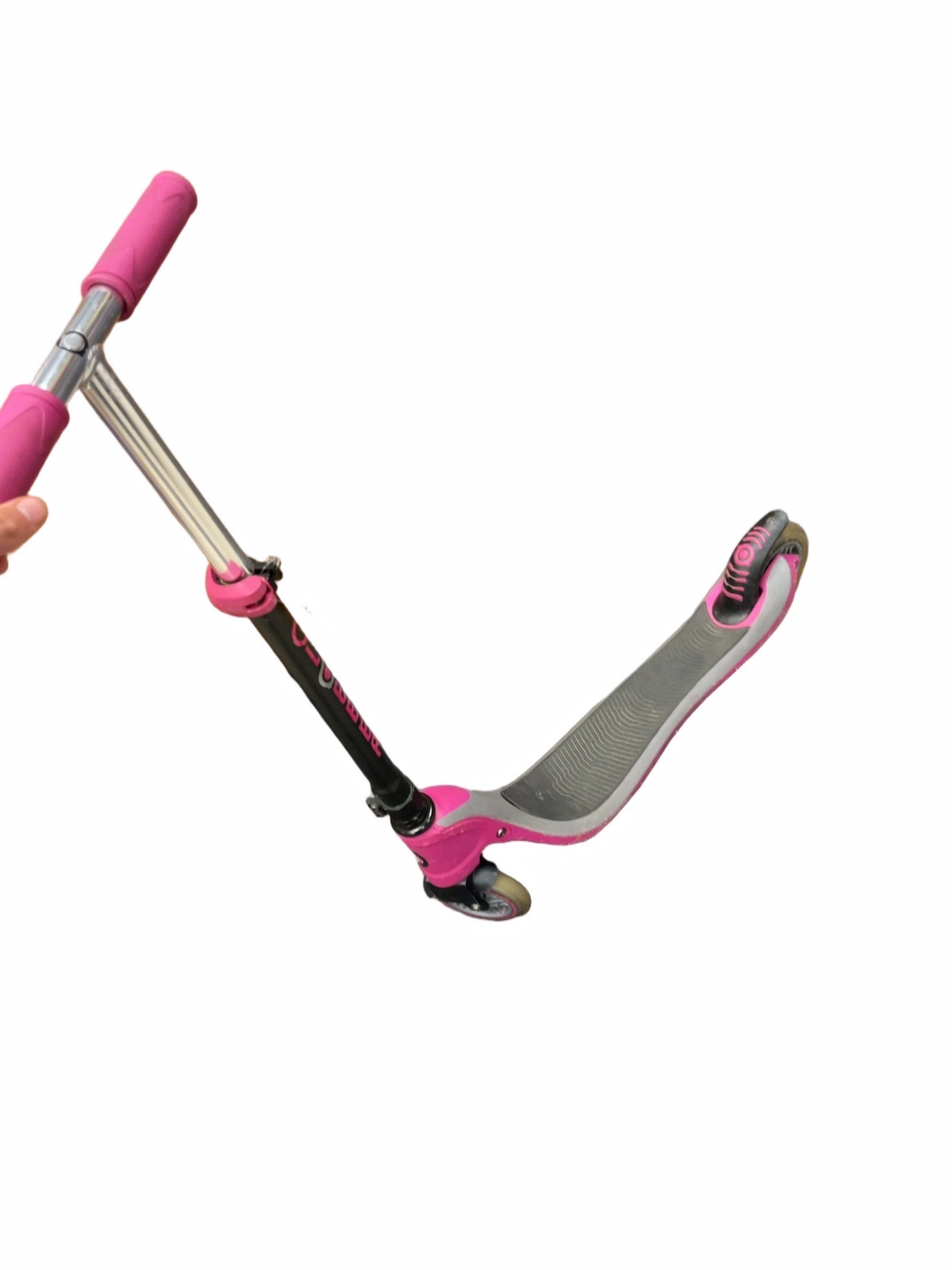 Globber Flow 2-Wheel Kick Scooter Pink/Grey - image 1
