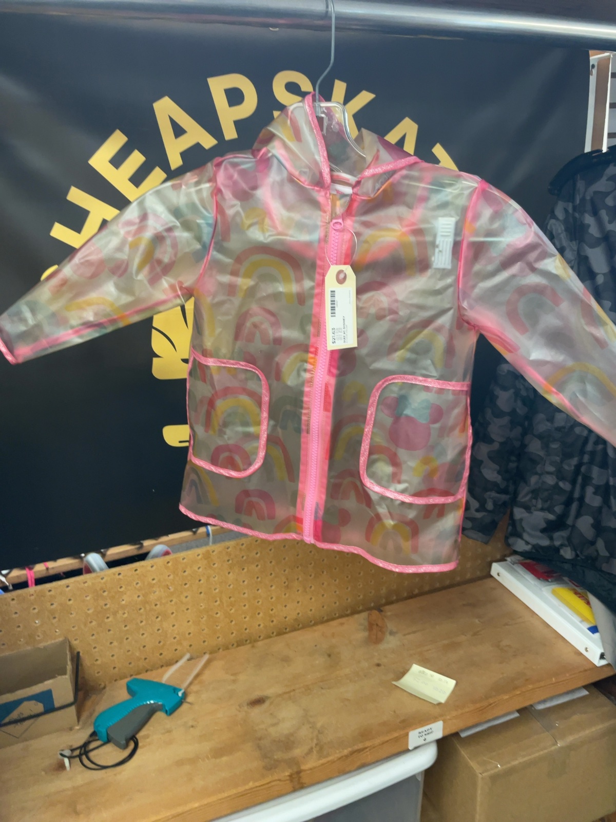 Disney Minnie Mouse Toddler Girls Size 2T Rain Jacket