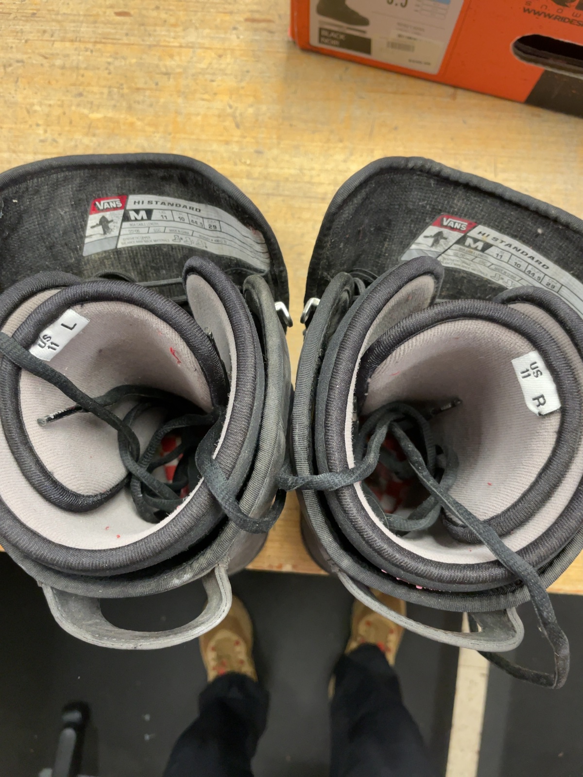 Vans Hi-Standard Size 11 Snowboard Boots